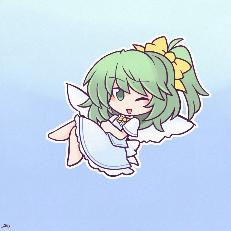 This is a pixiv picture whose title is サマー大妖精.