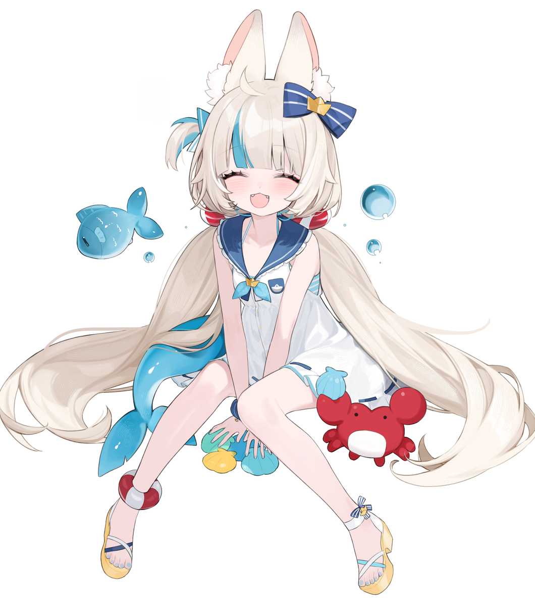 This is a pixiv picture whose title is Saba Saba~.