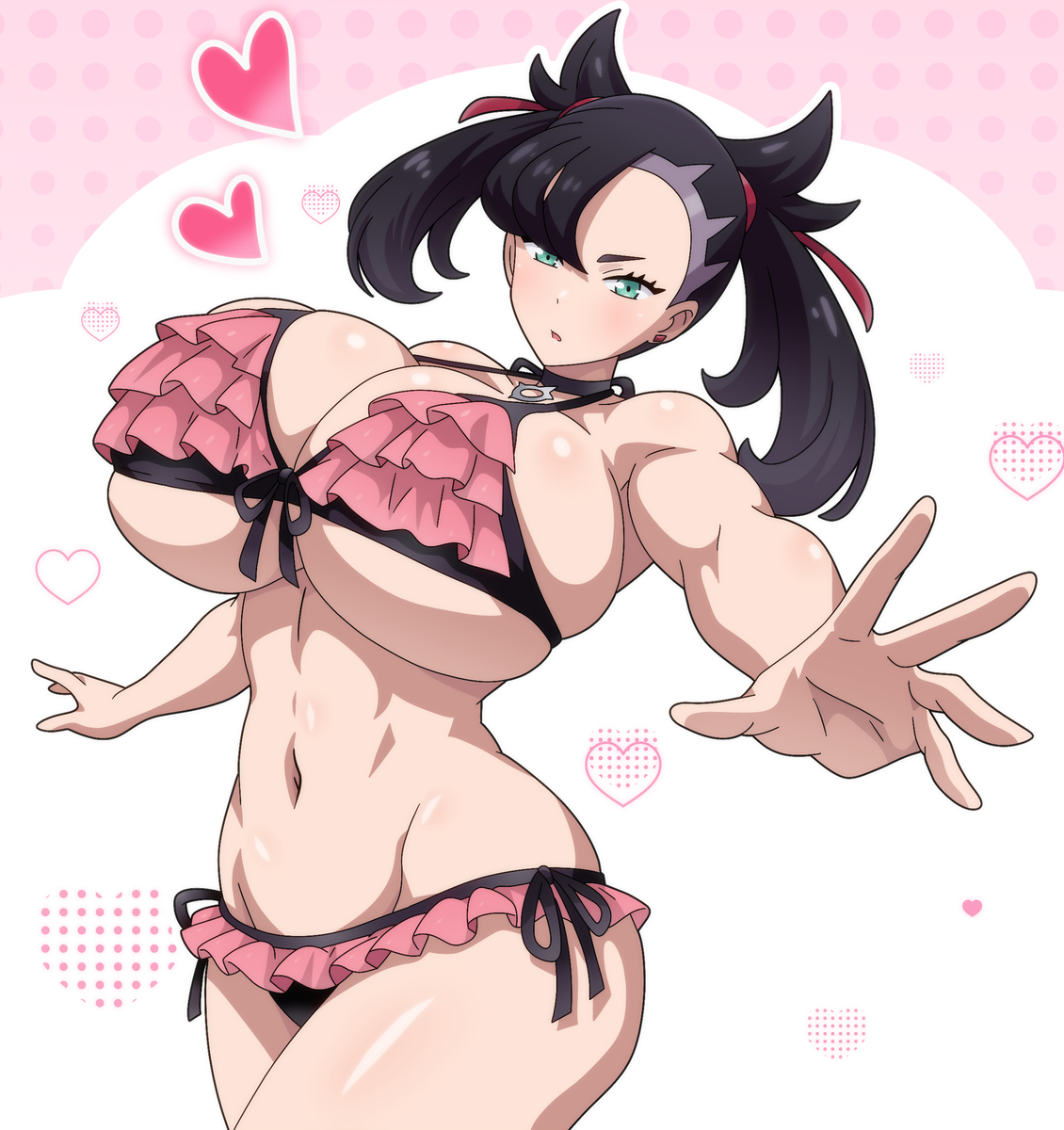 This is a pixiv picture whose title is 夏☆水着マリィ.