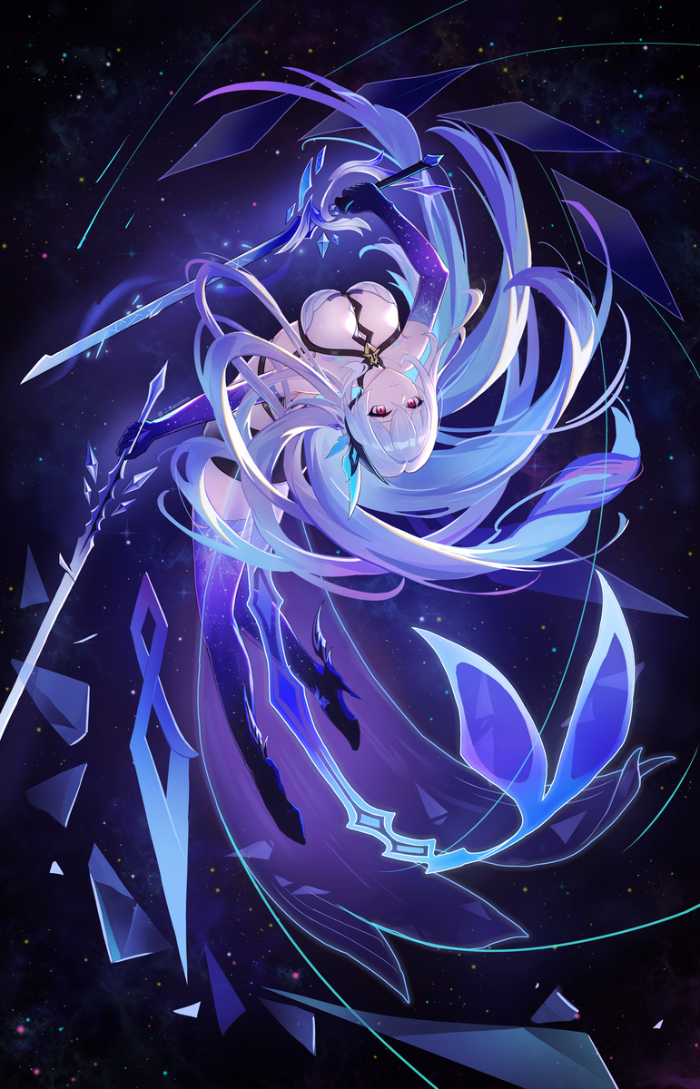 This is a pixiv picture whose title is 丝柯克.