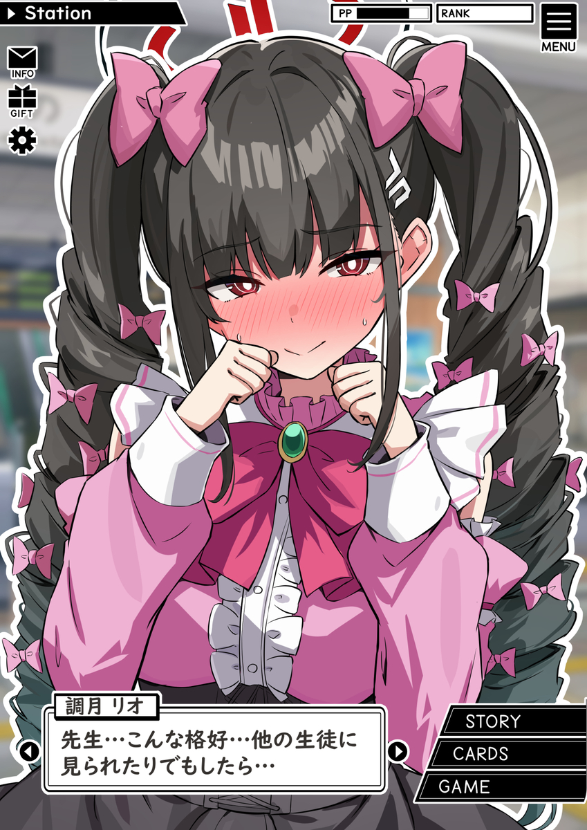 This is a pixiv picture whose title is 地雷系.