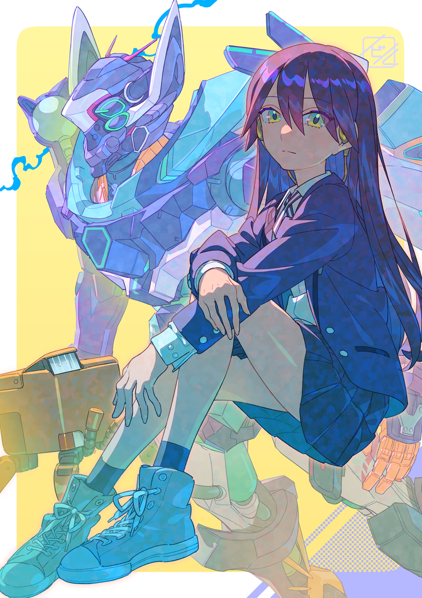 This is a pixiv picture whose title is ニャアン.