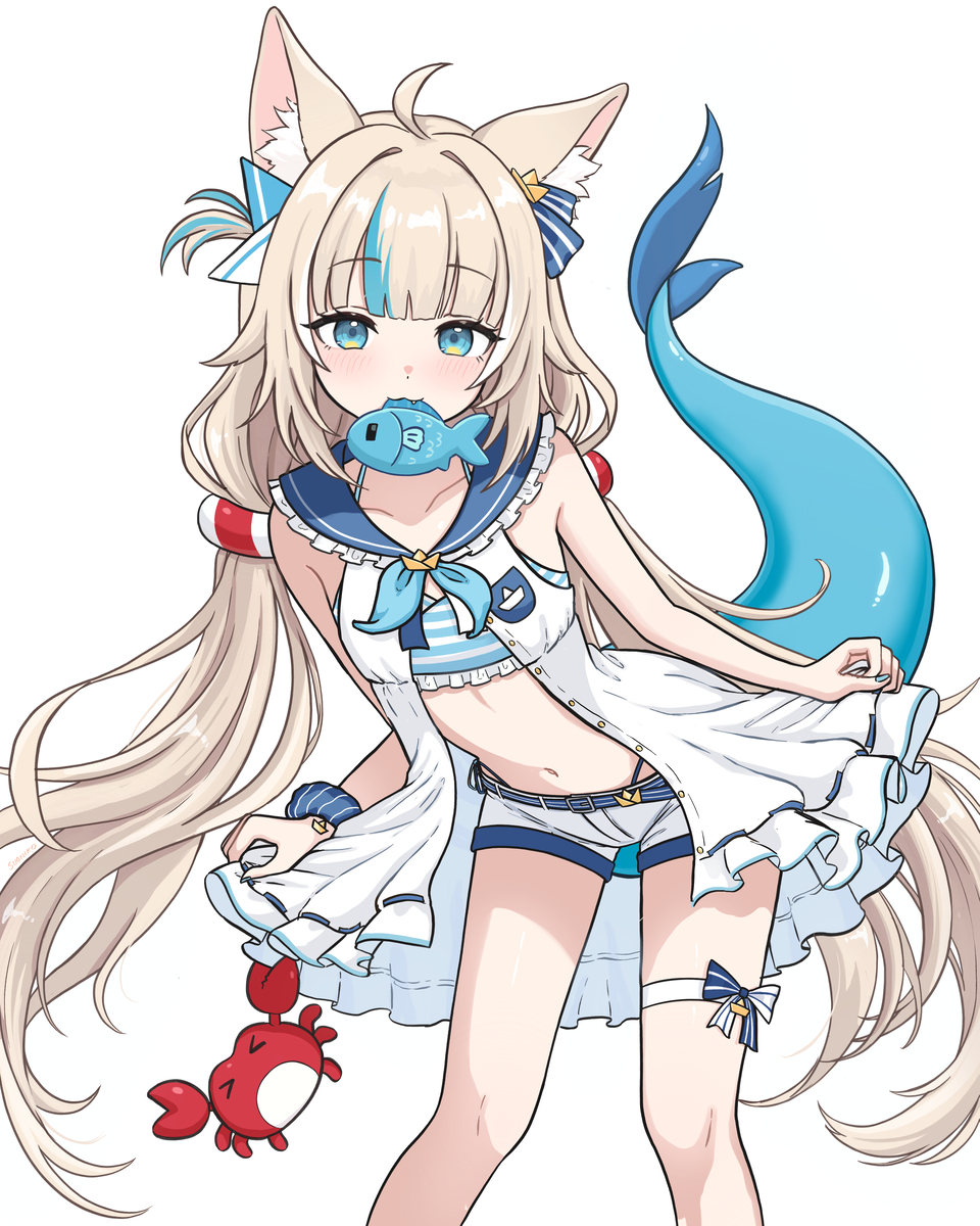 This is a pixiv picture whose title is Saba.