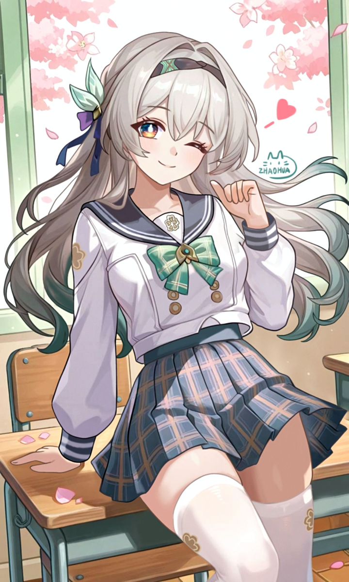 This is a pixiv picture whose title is 流萤Firefly.