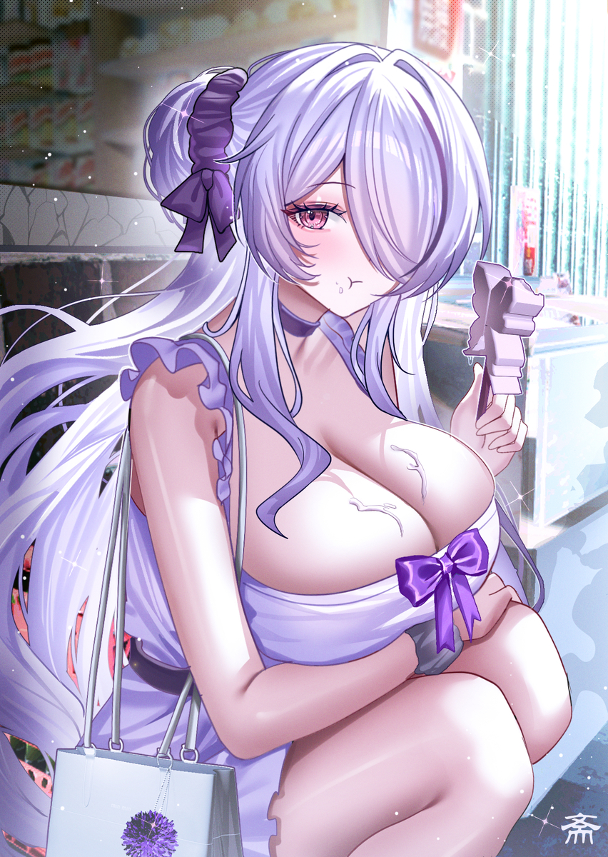 This is a pixiv picture whose title is 雲仙.