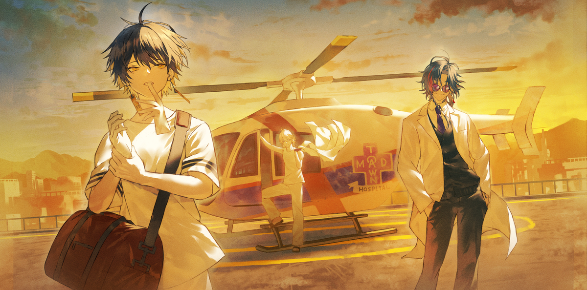 This is a pixiv picture whose title is 無題.