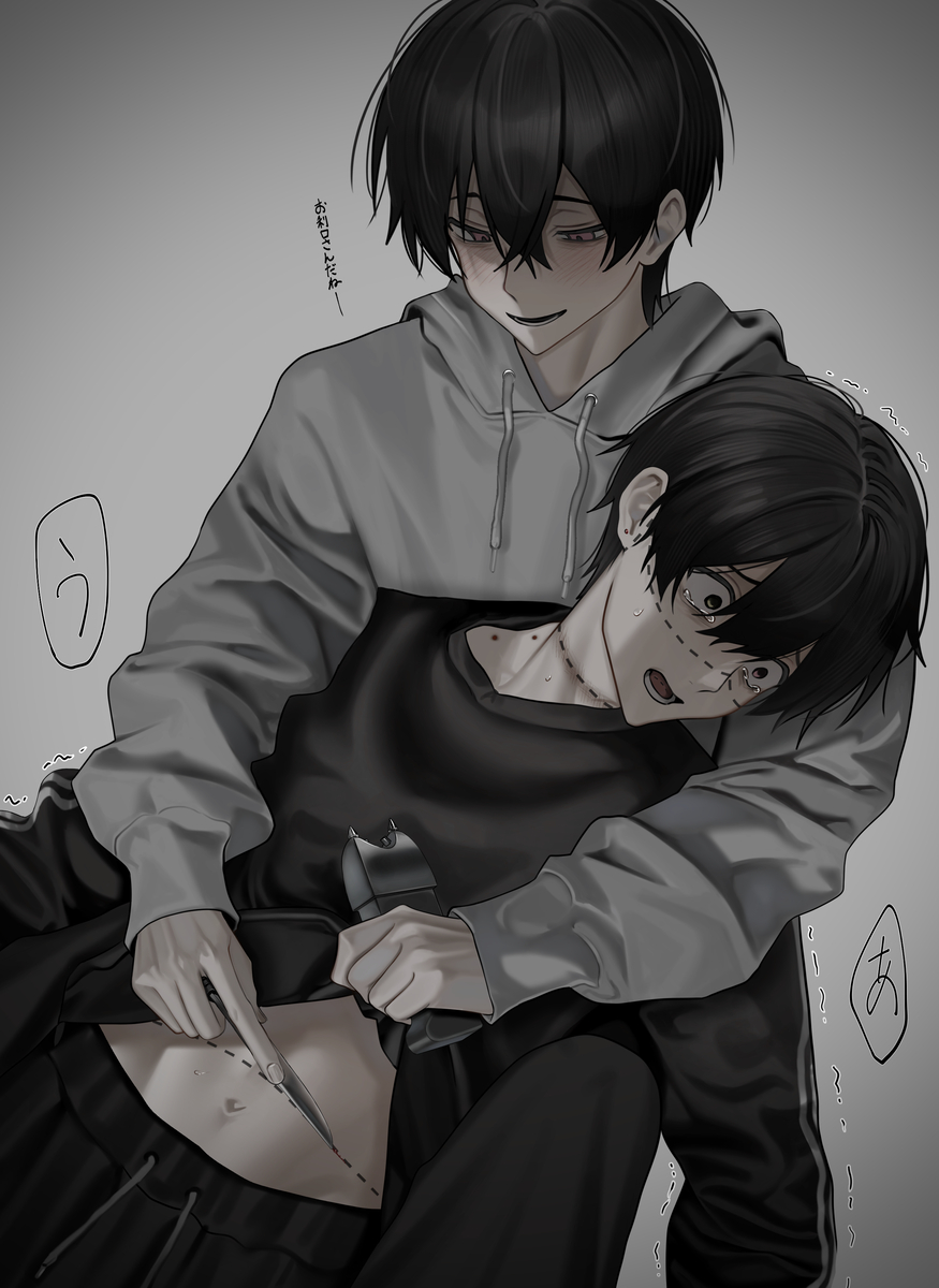 This is a pixiv picture whose title is 無題.