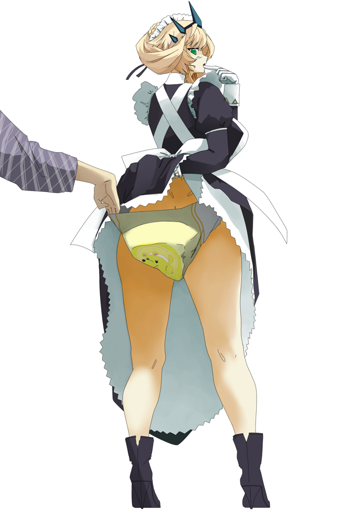 This is a pixiv picture whose title is Barghest Maid.