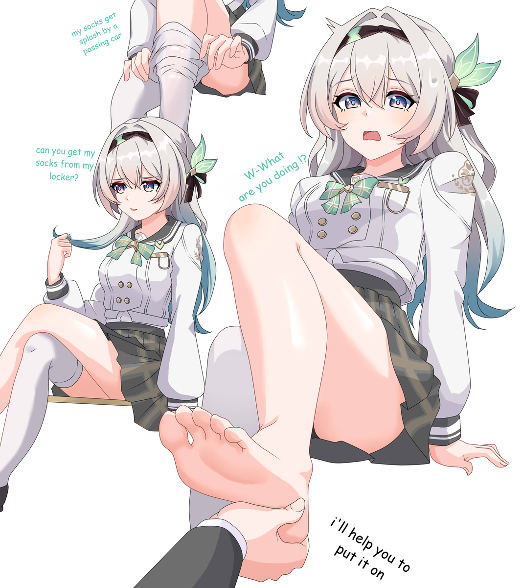 This is a pixiv picture whose title is Firefly.