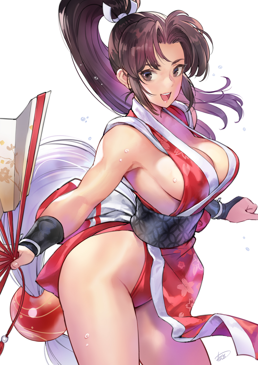 This is a pixiv picture whose title is 不知火舞.