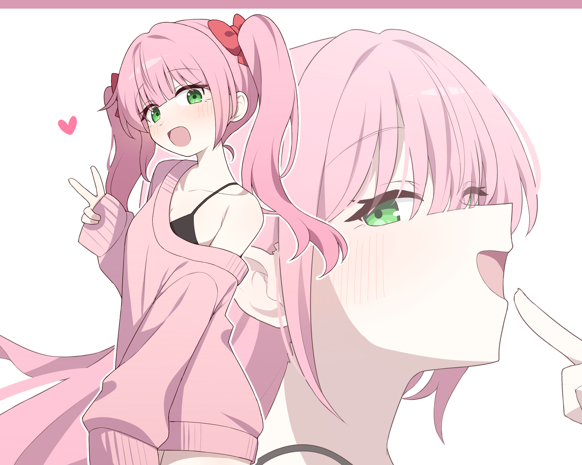 This is a pixiv picture whose title is latte.