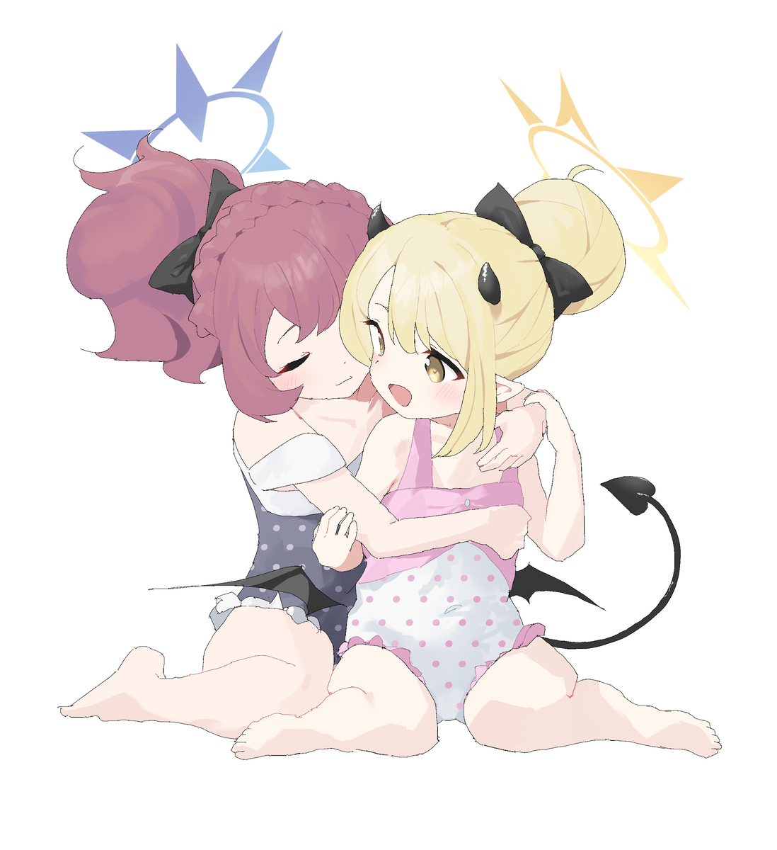 This is a pixiv picture whose title is イブキ＆イロハ.