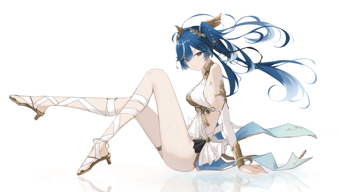 This is a pixiv picture whose title is 尤諾🌙.