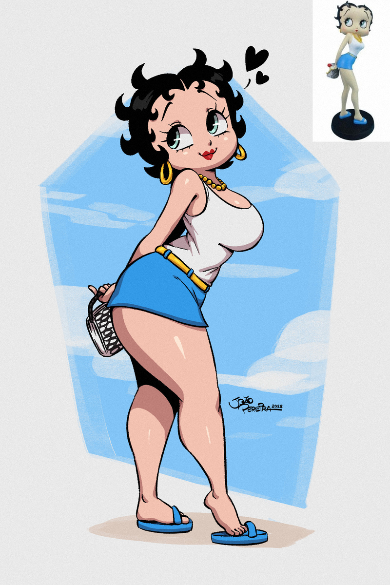 This is a pixiv picture whose title is Summer Betty.