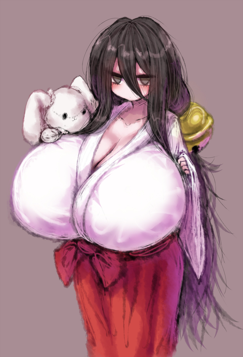 This is a pixiv picture whose title is 爆乳中国うさぎ.
