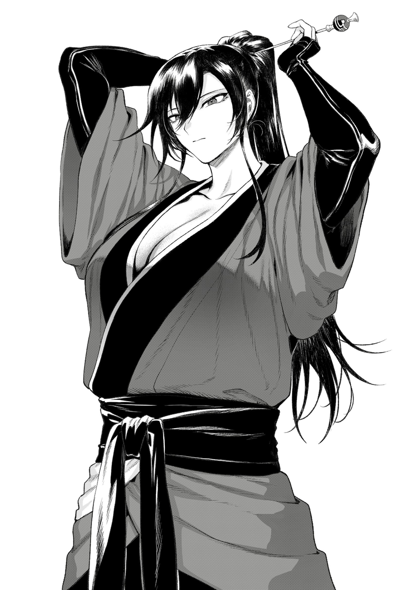 This is a pixiv picture whose title is カグライ〜神楽と雷人〜.