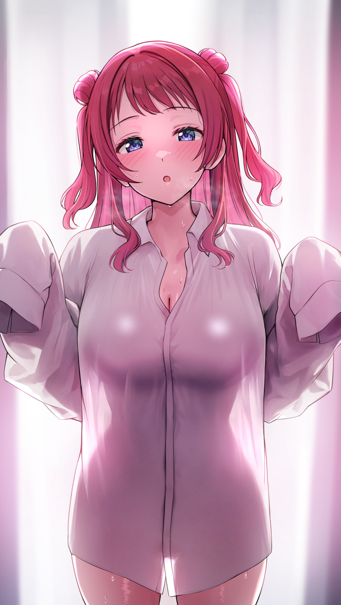This is a pixiv picture whose title is 「流石に大き過ぎるわね…」.