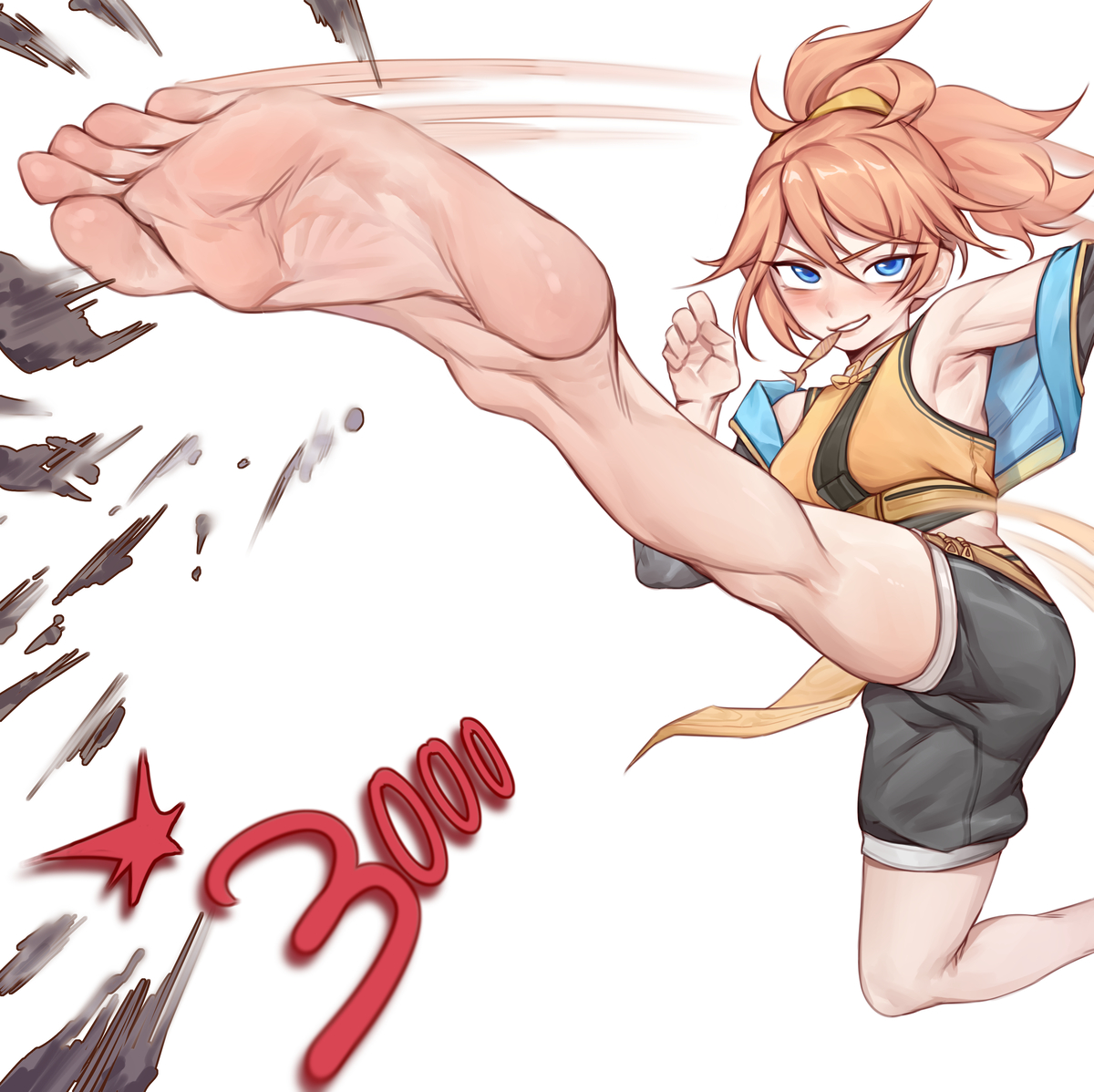 This is a pixiv picture whose title is *要你命三千！.