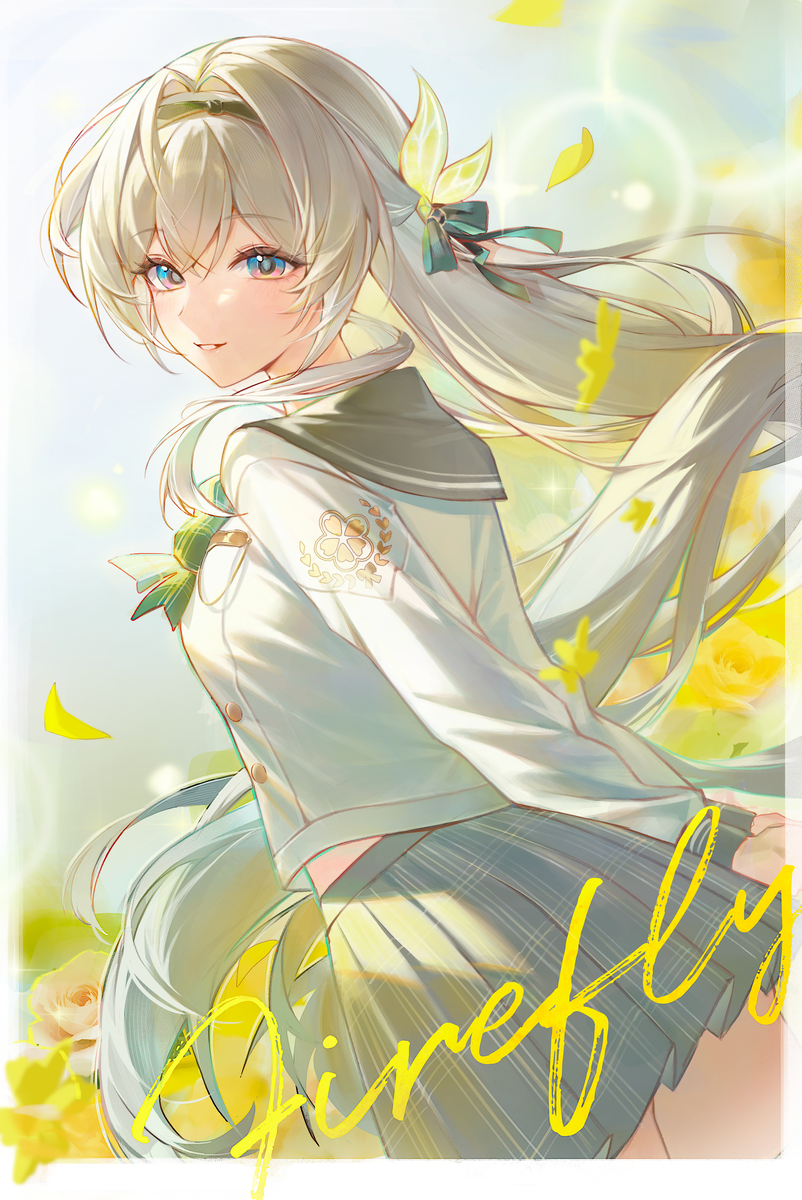 This is a pixiv picture whose title is ホタル.