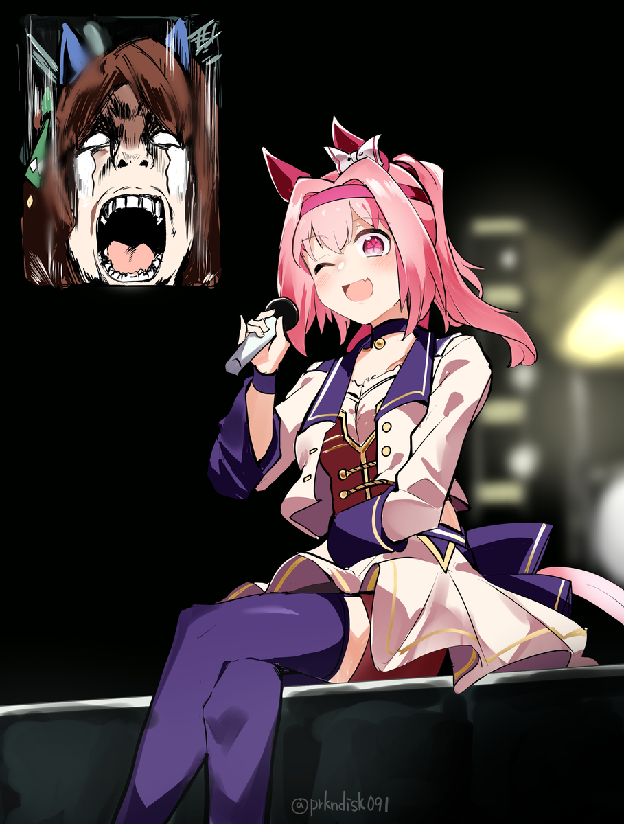 This is a pixiv picture whose title is 一時期流行ってた(？)海外ミームの奴.