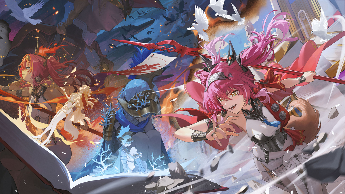 This is a pixiv picture whose title is 露帕.