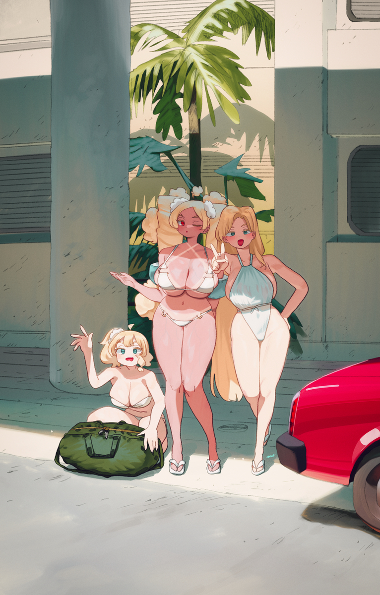 This is a pixiv picture whose title is イェ〜イ.