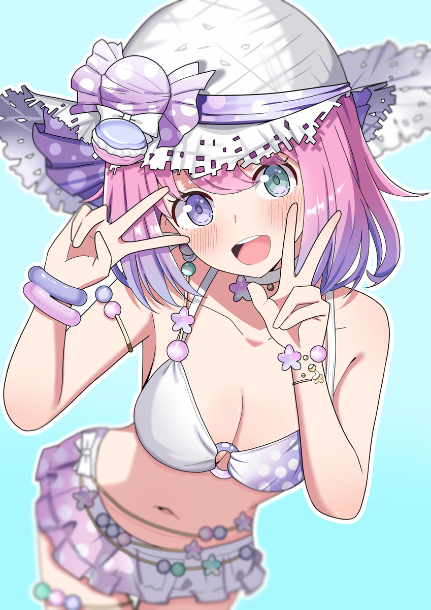 This is a pixiv picture whose title is 新衣装かわいい～🩷.