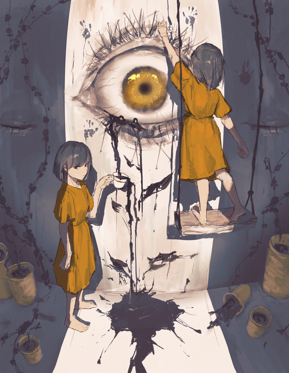 This is a pixiv picture whose title is ひまわり(Skeb).