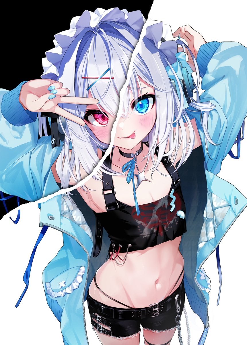 This is a pixiv picture whose title is 白鳩いのり.