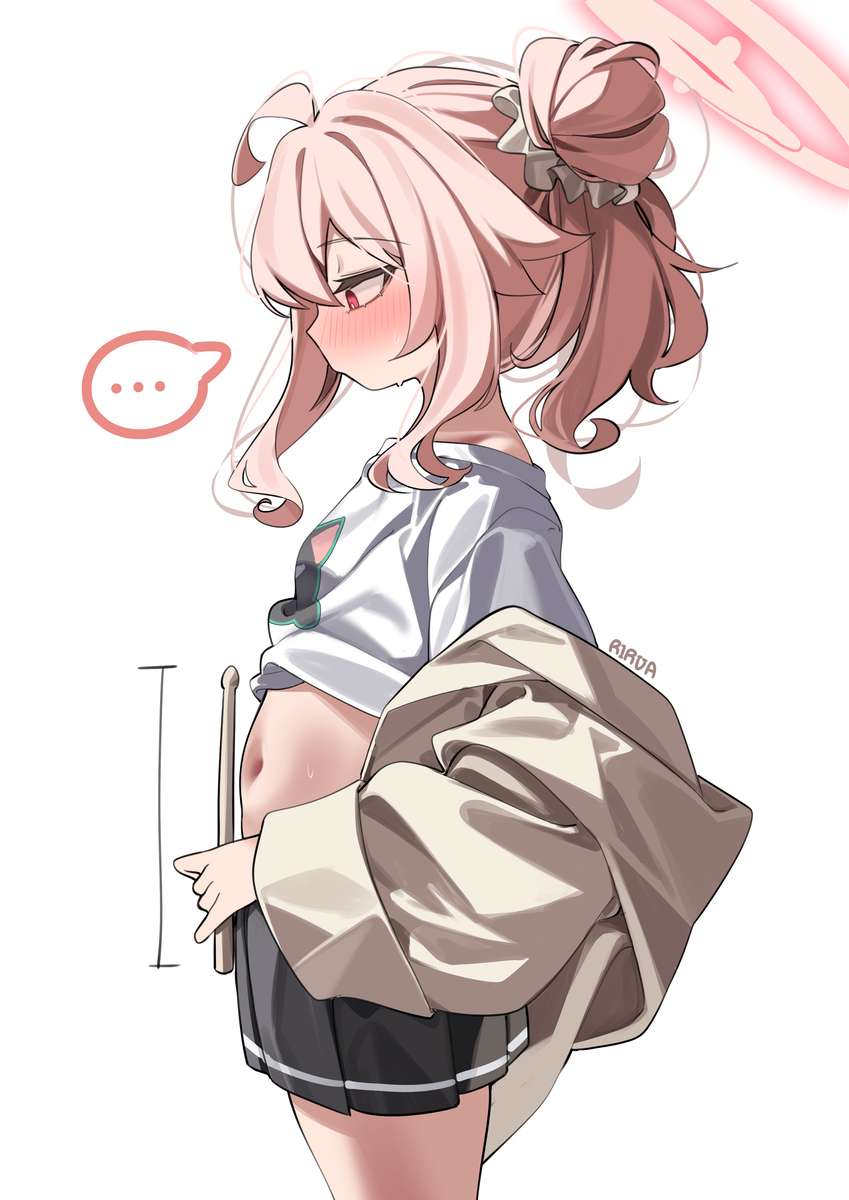This is a pixiv picture whose title is 나츠.