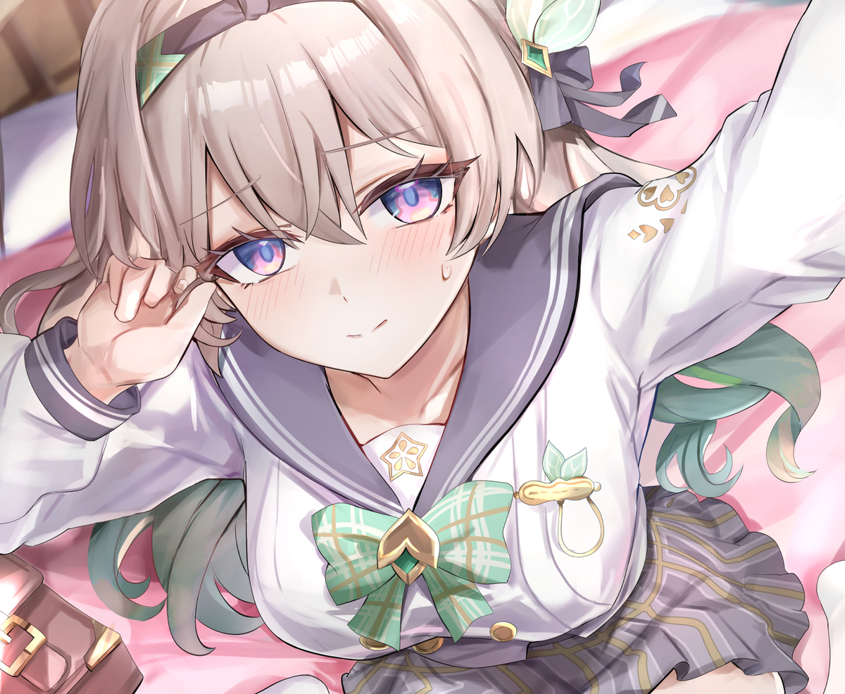 This is a pixiv picture whose title is 秘密の自撮りを送ってくれるホタルちゃん.