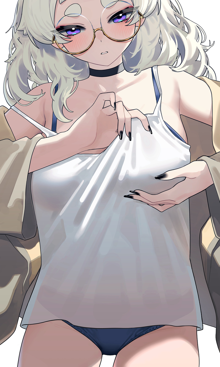 This is a pixiv picture whose title is adjust.