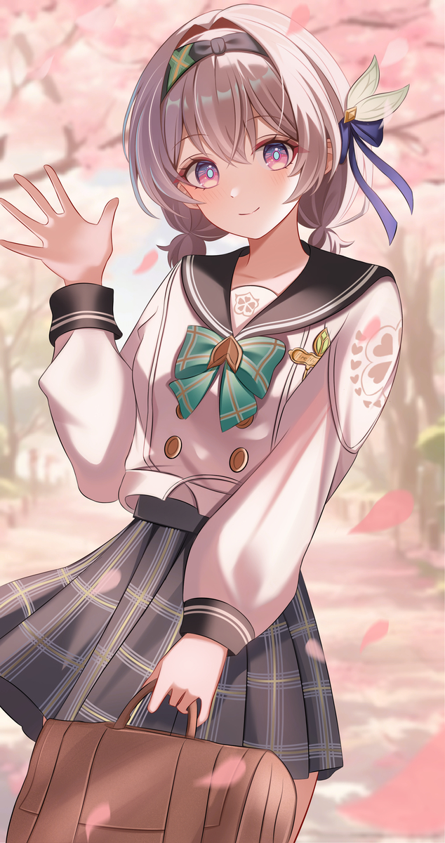 This is a pixiv picture whose title is 依然是流萤.