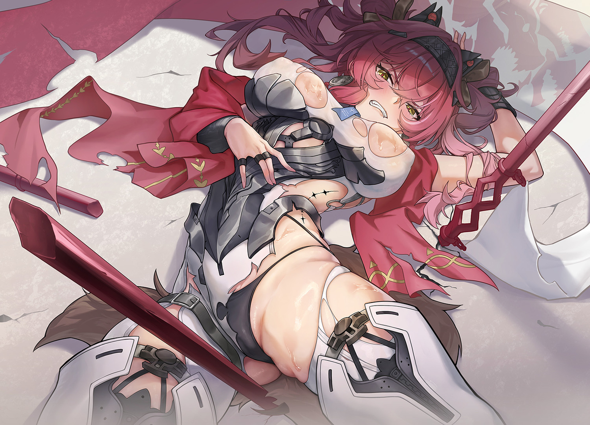This is a pixiv picture whose title is 【鳴潮】露帕.