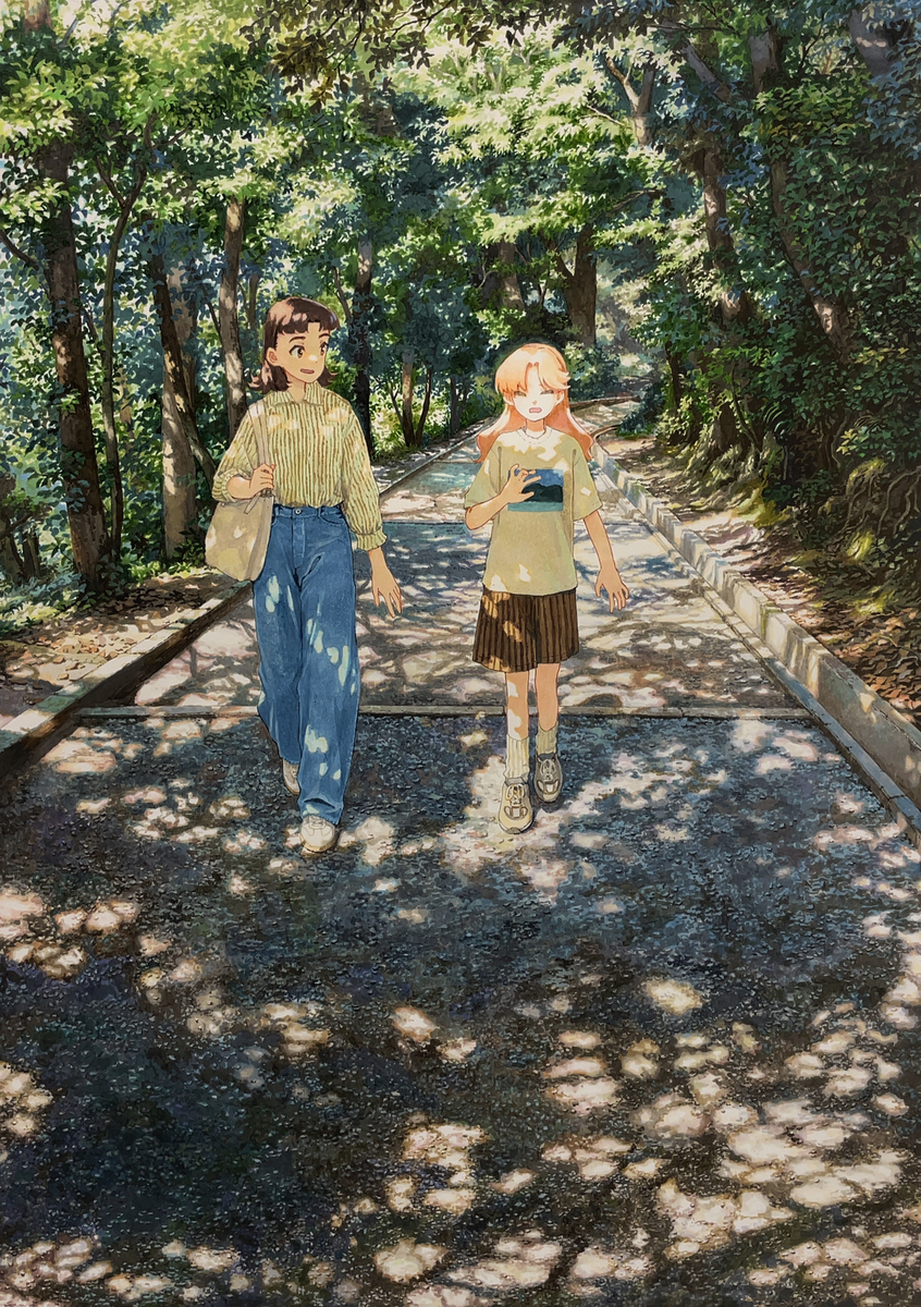 This is a pixiv picture whose title is 急な木漏れ日にご注意.