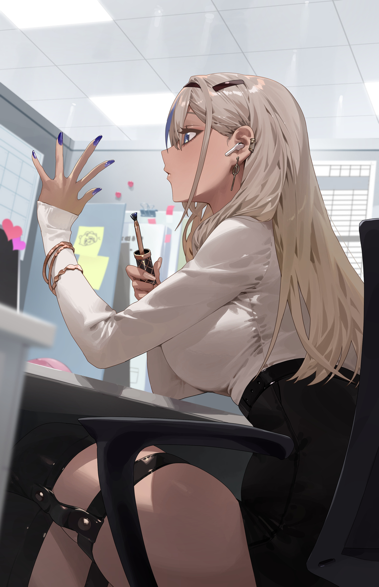 This is a pixiv picture whose title is ネブリス.