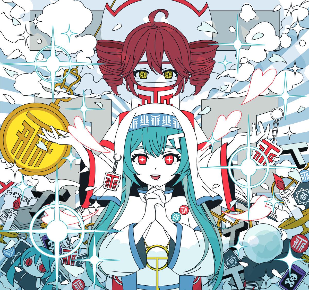 This is a pixiv picture whose title is T氏の話を信じるな.