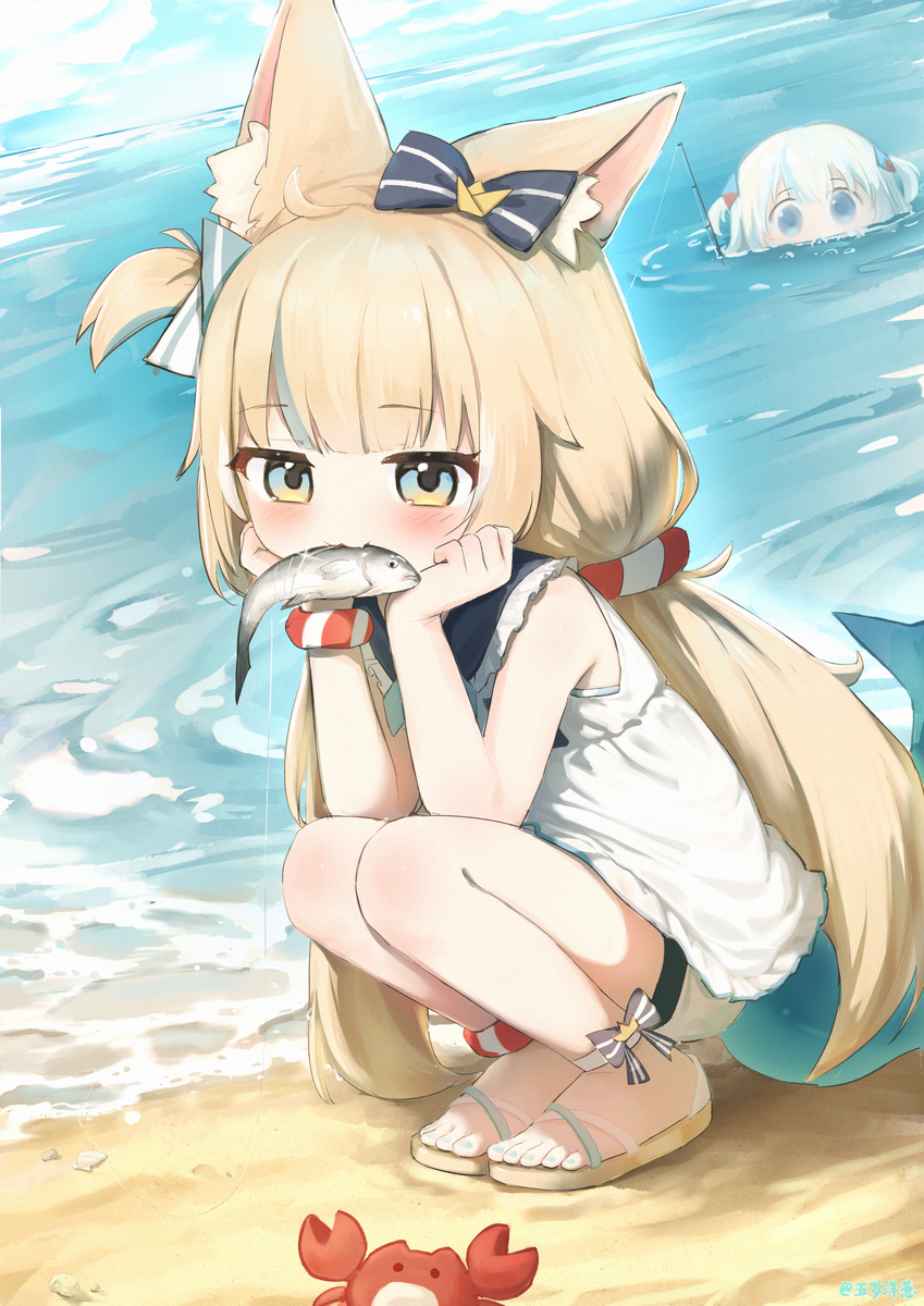 This is a pixiv picture whose title is saba.