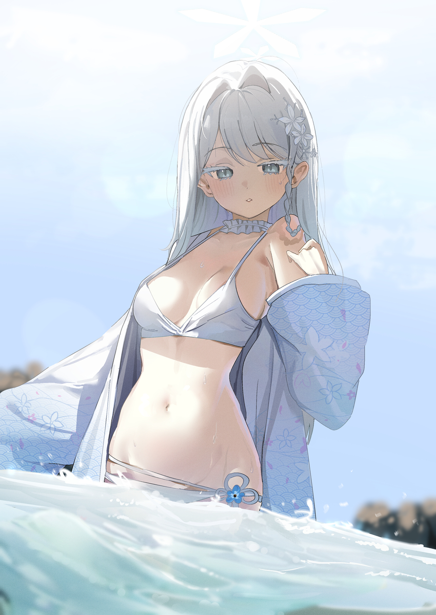 This is a pixiv picture whose title is ナグサ.