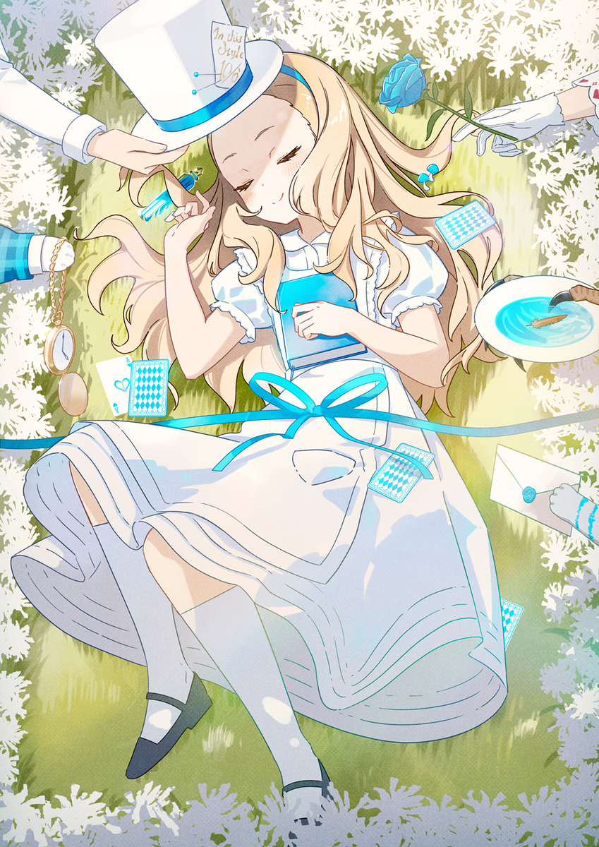 This is a pixiv picture whose title is 絵も会話もある本.
