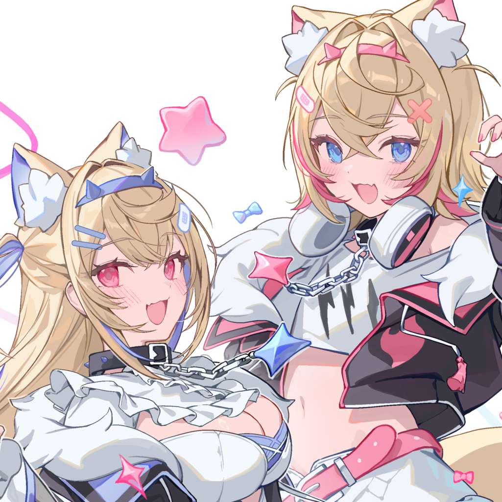 This is a pixiv picture whose title is 【C106】表紙FUWAMOCOちゃん🤍.