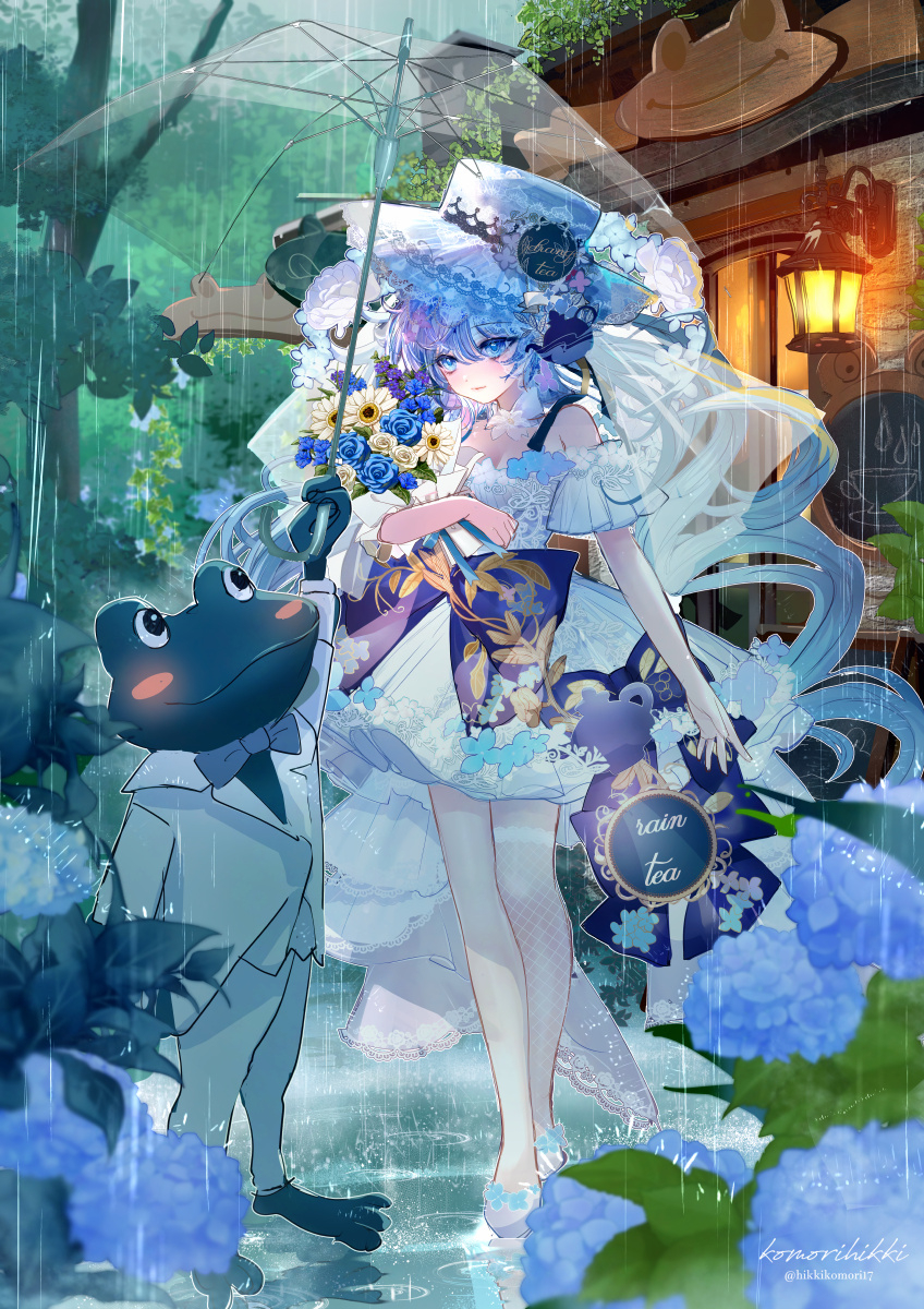 This is a pixiv picture whose title is おとぎの国のジューンブライド☔.