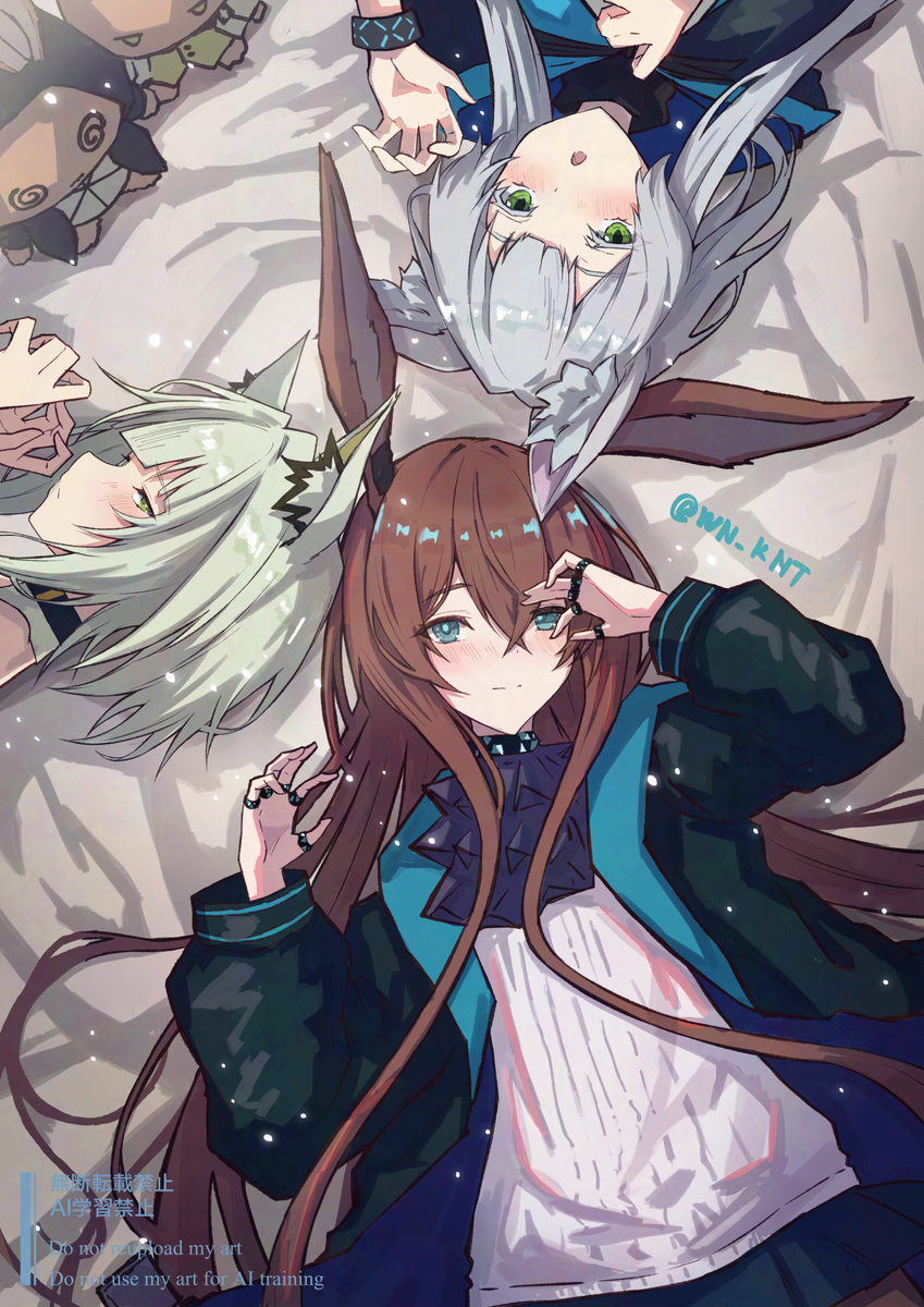 This is a pixiv picture whose title is アークナイツアニメ放映記念.