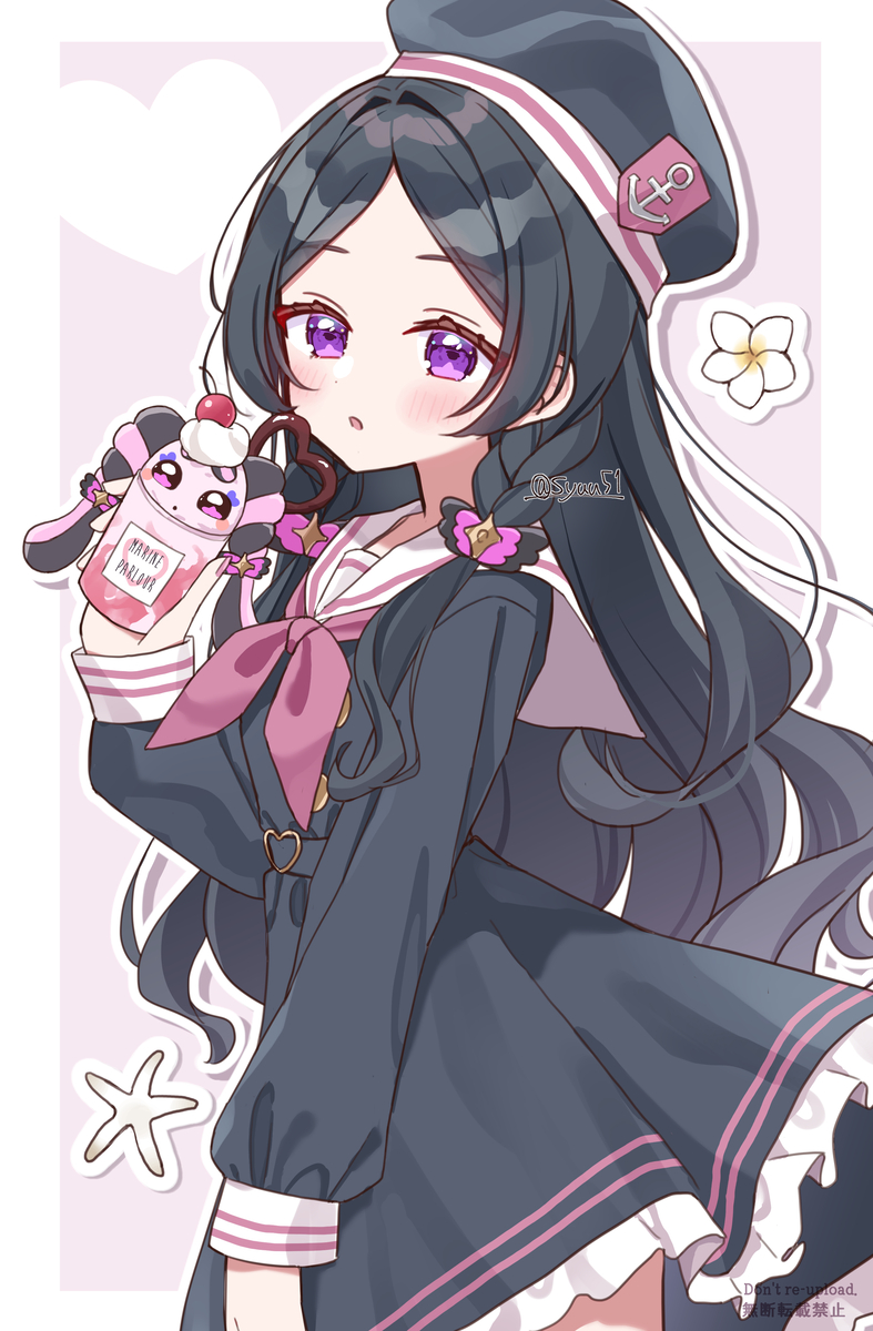 This is a pixiv picture whose title is セーラー服キッスちゃん.