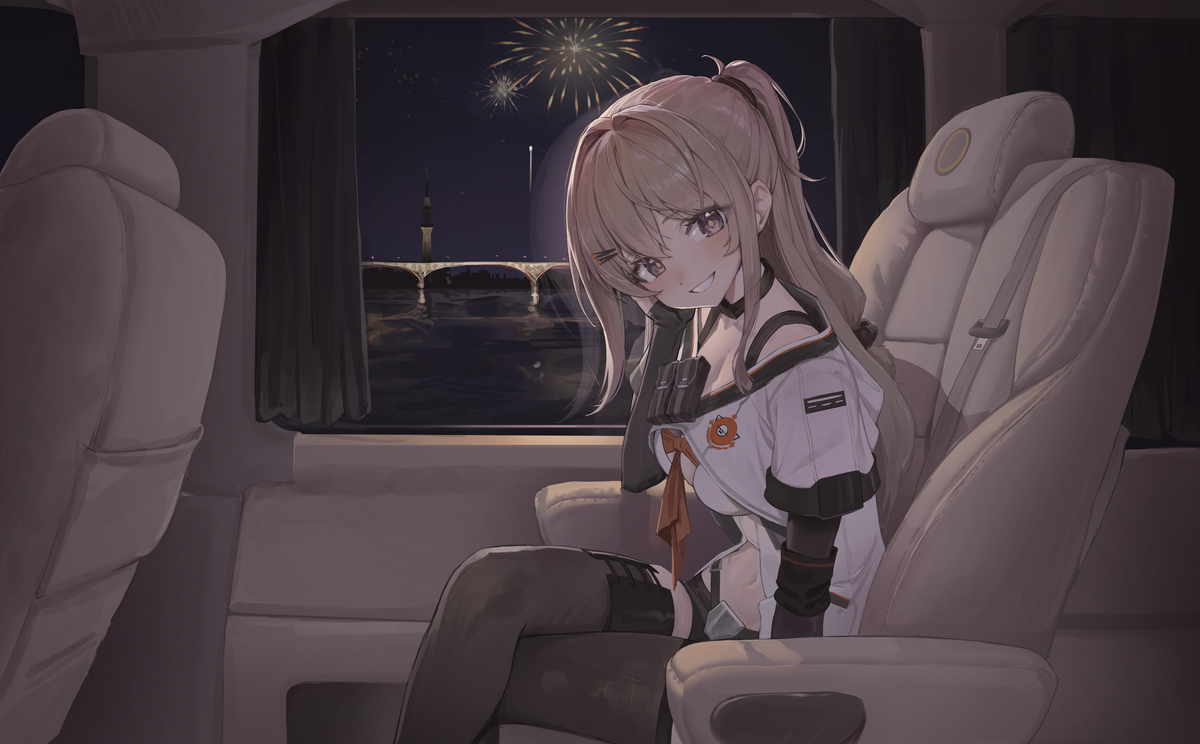 This is a pixiv picture whose title is 幼熙, 舞台公演の後.