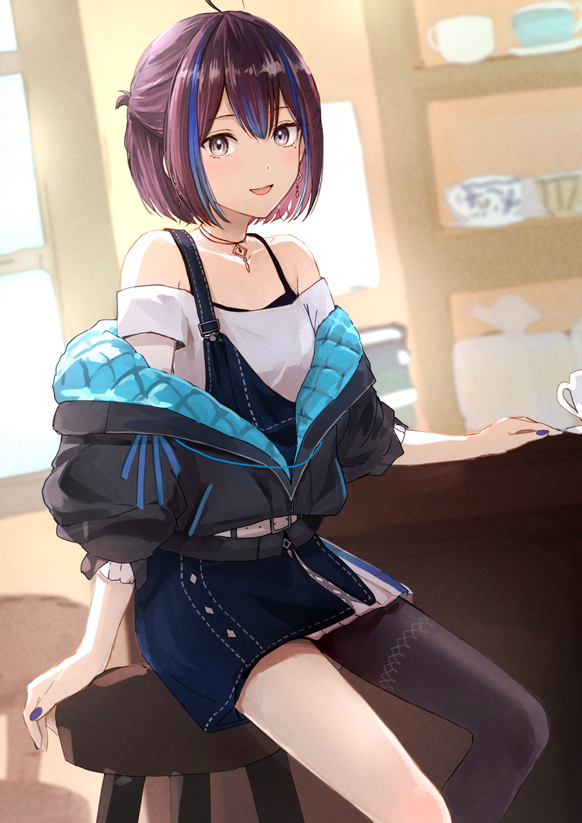 This is a pixiv picture whose title is 雇われマスター.