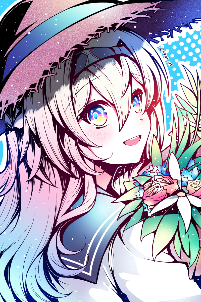 This is a pixiv picture whose title is summer.