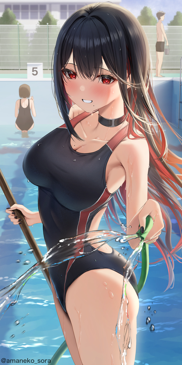 This is a pixiv picture whose title is えいっ！.