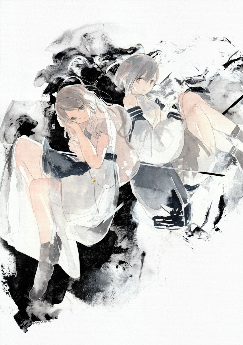 This is a pixiv picture whose title is Crossroads(2025).