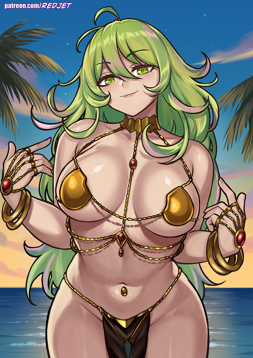 This is a pixiv picture whose title is 葉隠透 - Astral Solstice.